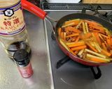 オーガニックの牛蒡で食感のあるきんぴら作り方9写真
