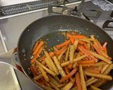 オーガニックの牛蒡で食感のあるきんぴら作り方13写真