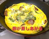 ソーセージとゴーヤのオープンオムレツ作り方6写真