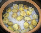 土鍋で炊いた 栗ご飯作り方5写真