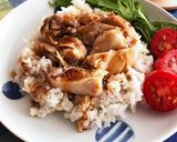 炊飯器でハイナンチキンライス＊海南鶏飯作り方9写真
