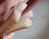 ずいきといんげんの胡麻酢味噌和え作り方2写真