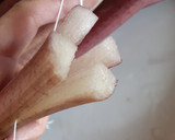 ずいきといんげんの胡麻酢味噌和え作り方2写真