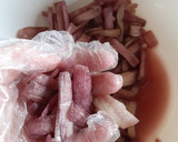 ずいきといんげんの胡麻酢味噌和え作り方4写真