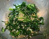 ニラのおひたし！　タロの弁当番外編^_^作り方2写真