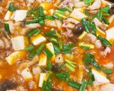 ワンポット 酸っぱいバラ肉と豆腐の炒め物作り方7写真