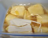 ビール漬け大根(1キロ、保存袋で)作り方4写真