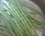 ずいきといんげんの胡麻酢味噌和え作り方7写真