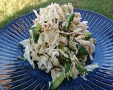 ささみと塩昆布入りヘルシーサラダ作り方5写真