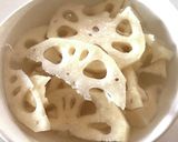 ハロウィンディナー豚肉かぼちゃ蓮根炒め作り方2写真