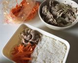 【手抜きキャラ弁】ハロウィン弁当作り方3写真