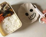 【手抜きキャラ弁】ハロウィン弁当作り方5写真