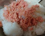 ゆかりのふりかけと焼きタラコおむすび作り方4写真