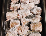 秋鮭とほうれん草のガーリックバター炒め作り方1写真