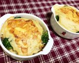 炊飯器でチキンライス♪ホワイトソース添え作り方8写真