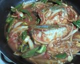 サバ・ピーマンのトマト煮♪隠し味カレー粉作り方4写真