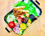 豚肉と夏野菜のさっぱり焼き浸し作り方7写真