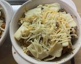 さば味噌缶でかぼちゃのヘルシーグラタン作り方7写真