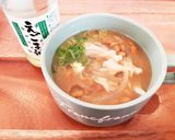 痩せそう？！舞茸と納豆と玉ねぎの味噌汁♡作り方3写真