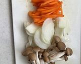 牛肉ときのこのオムレツ♡作り方1写真