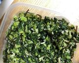 大根葉としらす塩昆布ふりかけ作り方3写真