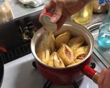 キャベツの油揚げ詰めロールキャベツ風！作り方3写真
