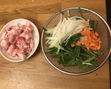 豚肉のパジョン(チヂミ)作り方2写真