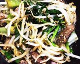 MIXホルモンの野菜たっぷり味噌炒め☆辛作り方12写真