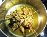 乾燥なす、切干大根、油揚げの煮物作り方2写真