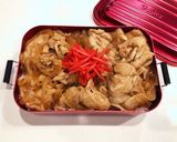 のっけ弁当(豚丼)作り方1写真