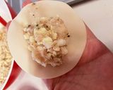 とりチーズ餃子作り方3写真