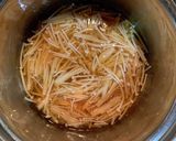 レタスとえのきと豆腐のとろみスープ作り方3写真