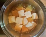 レタスとえのきと豆腐のとろみスープ作り方4写真