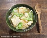 レタスとえのきと豆腐のとろみスープ作り方6写真