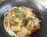 野菜たっぷり～あんかけにゅう麺♪めっけ作り方4写真