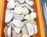 赤芽里芋の味噌汁作り方4写真