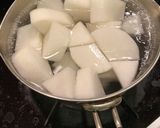 this is ぶり大根　ぶりカマで作る作り方4写真
