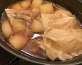 this is ぶり大根　ぶりカマで作る作り方16写真