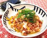 ねぎたく納豆with韓国海苔♡作り方3写真