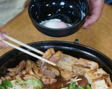 大和肉鶏のすき焼き作り方14写真