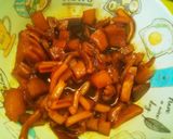 イカの煮物の煮汁を使って詰めないイカ飯作り方3写真