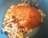 イカの煮物の煮汁を使って詰めないイカ飯作り方6写真