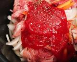 ホットクックで豚肉のケチャップ炒め作り方2写真