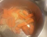 簡単　お野菜たっぷり豆乳味噌スープ作り方2写真