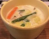 簡単　お野菜たっぷり豆乳味噌スープ作り方5写真