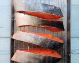 一口秋鮭の甘辛焼き作り方1写真