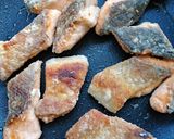 一口秋鮭の甘辛焼き作り方4写真