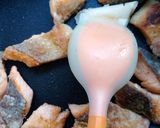 一口秋鮭の甘辛焼き作り方5写真