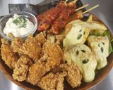 キッズ大好き！ハロウィンのチキンプレート作り方7写真