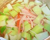 チンゲン菜とカニカマの中華スープ作り方4写真